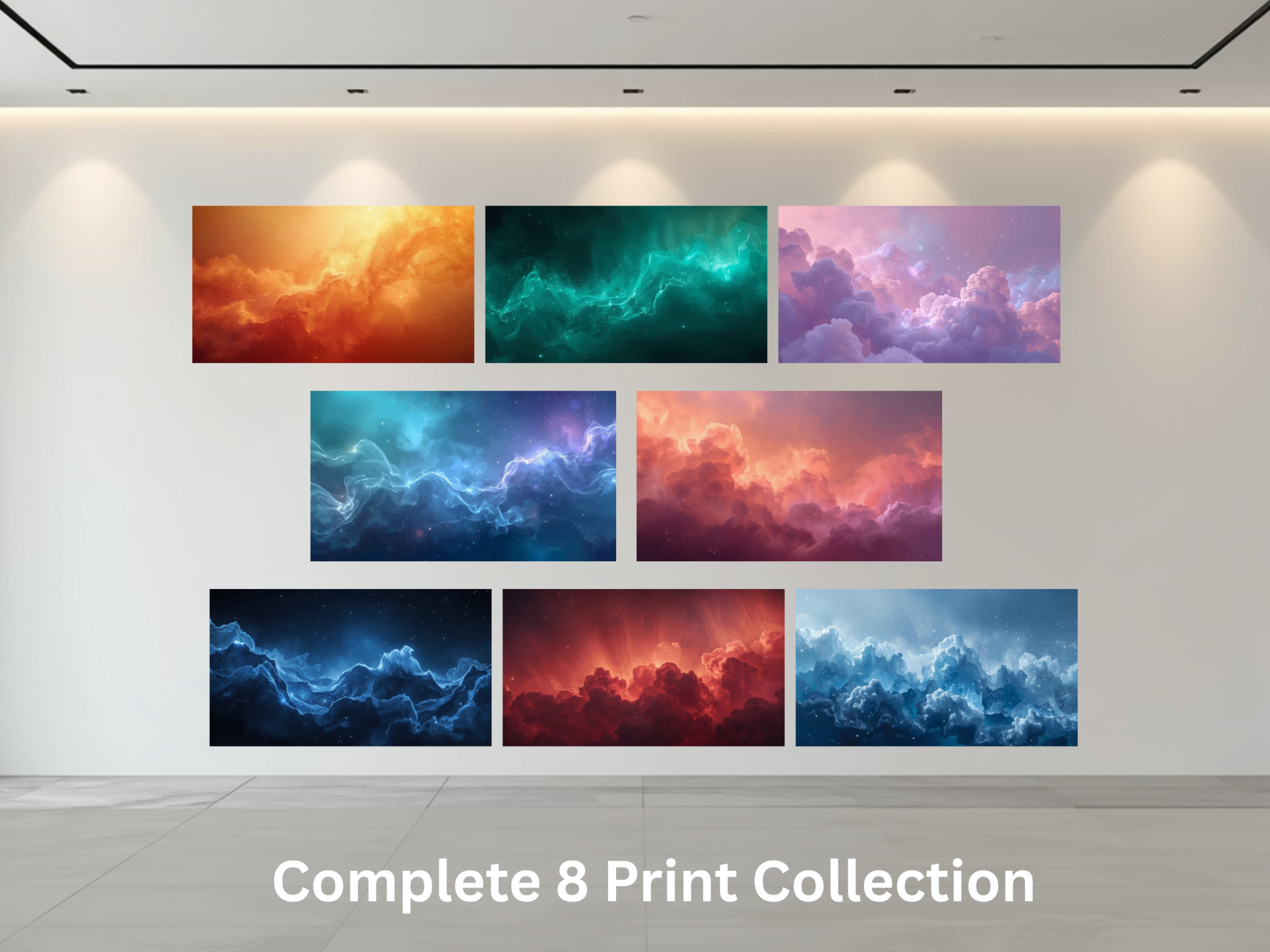 Cosmic Wall Art Printable Bundle