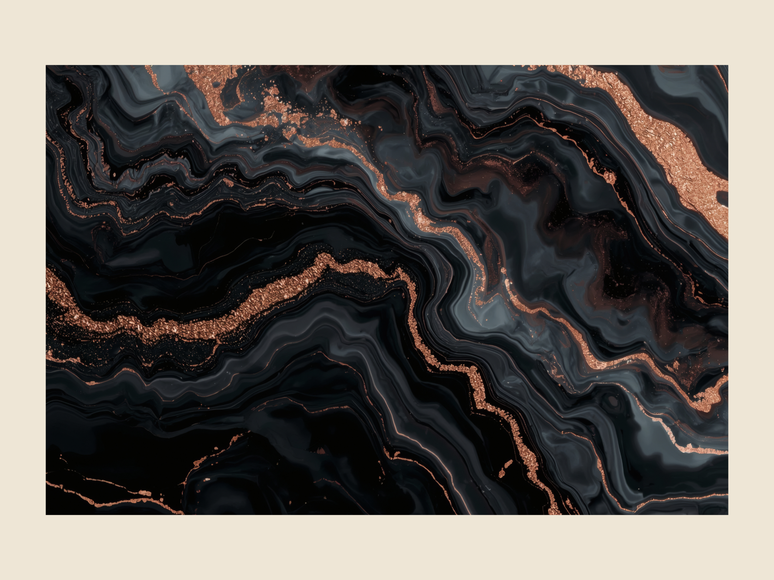Luxury Liquid Marble Wall Art | Elegant Printable Art - Image 4