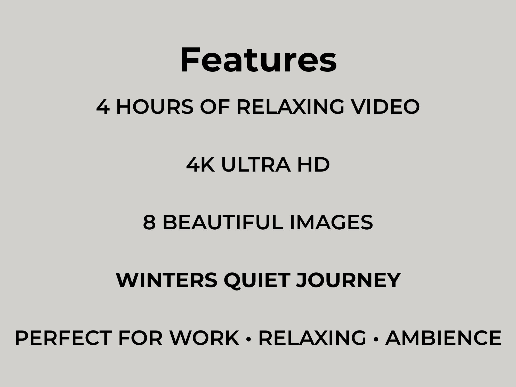 Winter's Quiet Journey 4-Hour 4K Screensaver with Ambient Music - Image 9