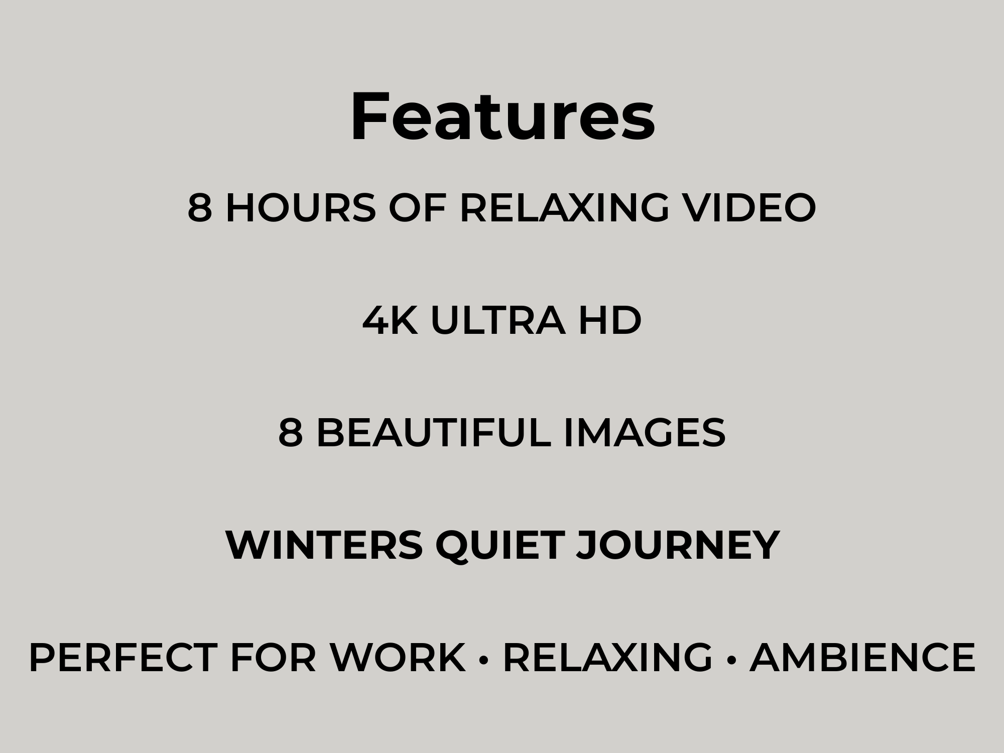 Winter's Quiet Journey 8-Hour 4K Screensaver with Ambient Music - Image 9