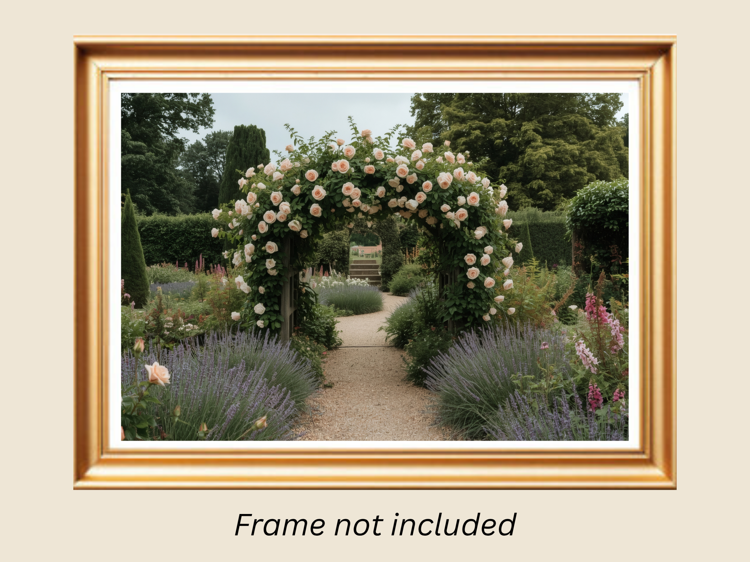 English Country Gardens Printable Wall Art Collection - Image 4