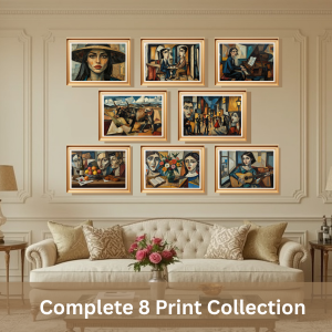 Picasso Inspired Wall Art Printable Bundle