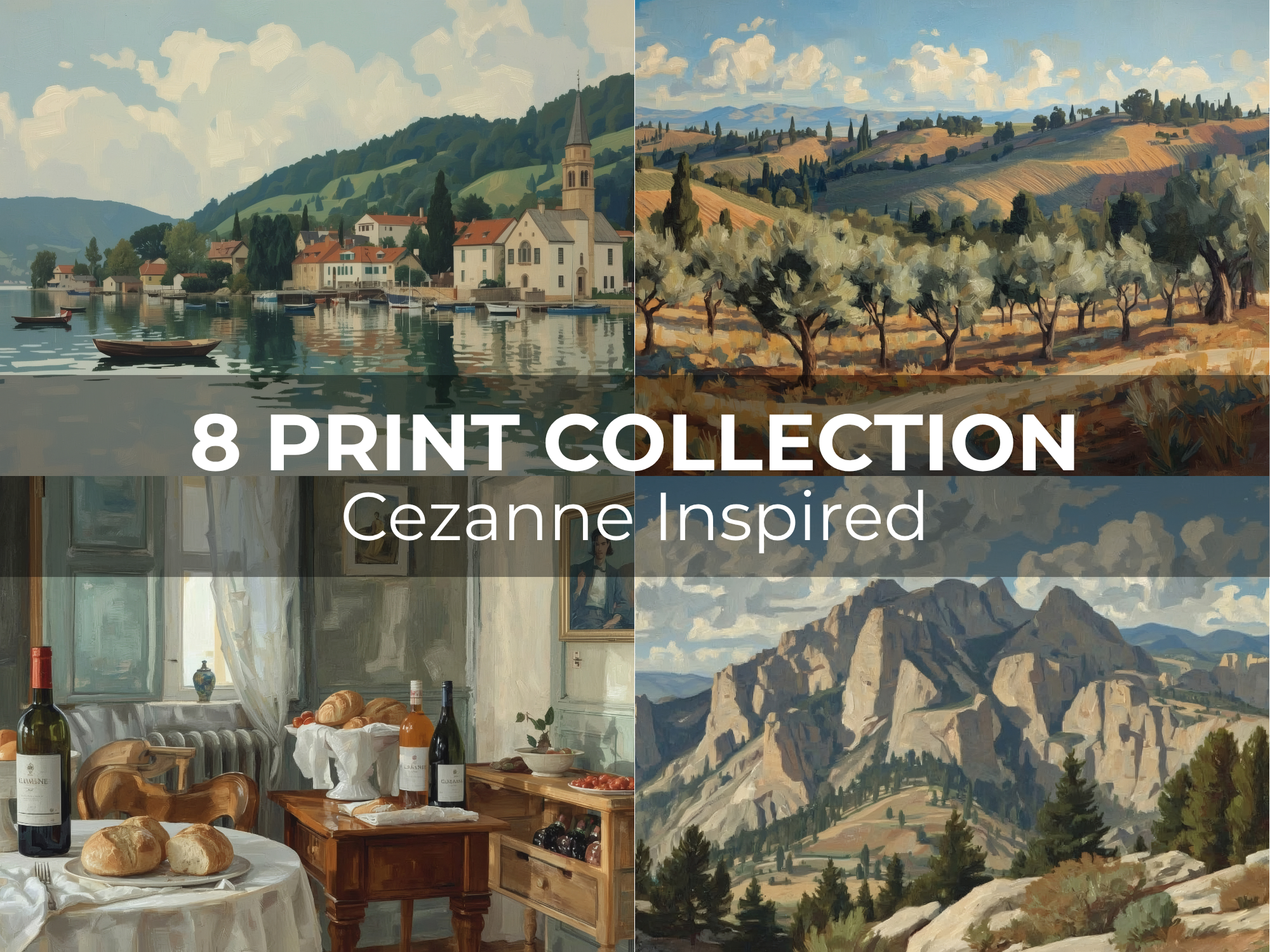 Cezanne Inspired Printable Art Bundle - Image 3