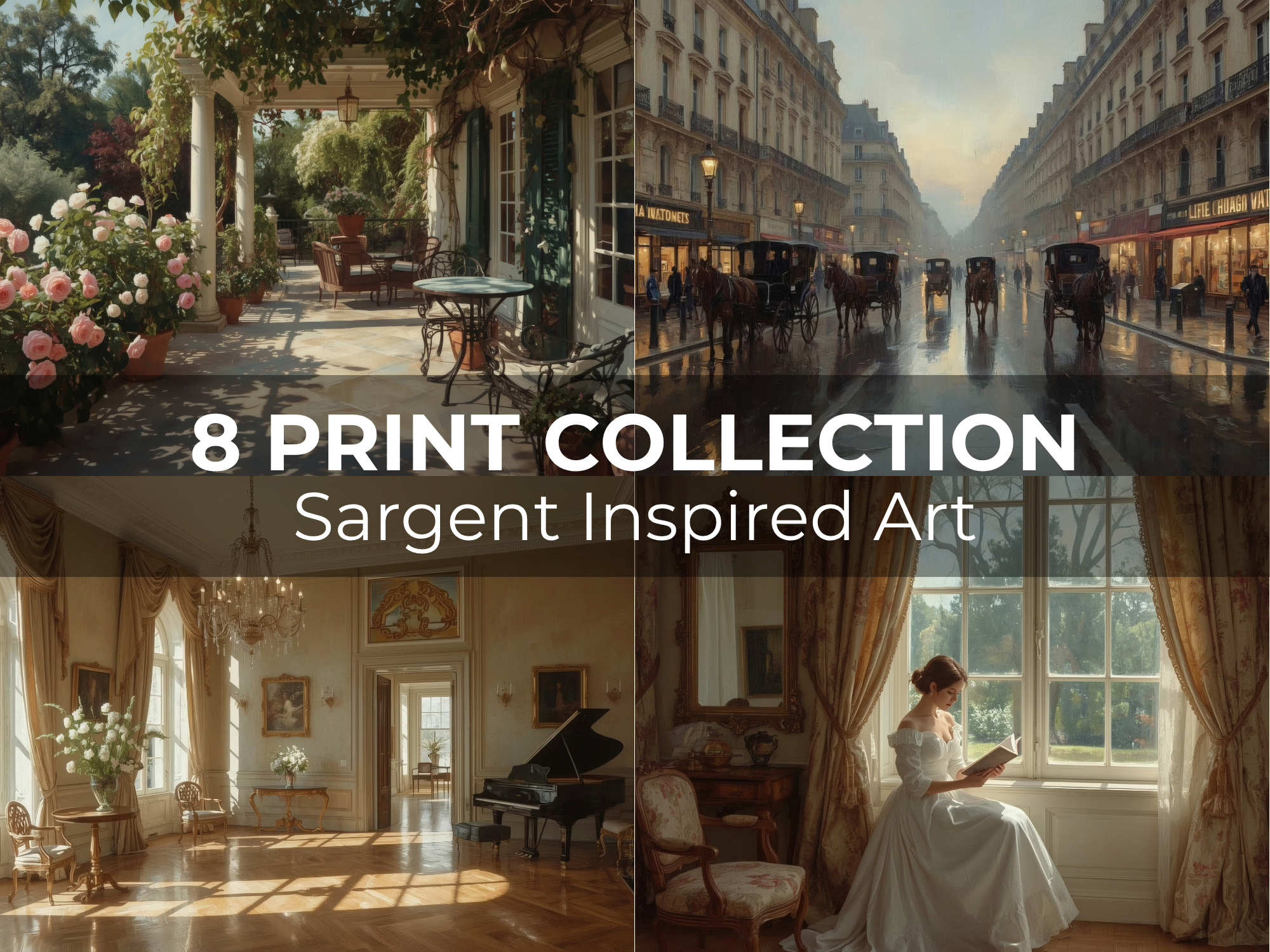 Sargent Inspired Printable Art Bundle - Image 3