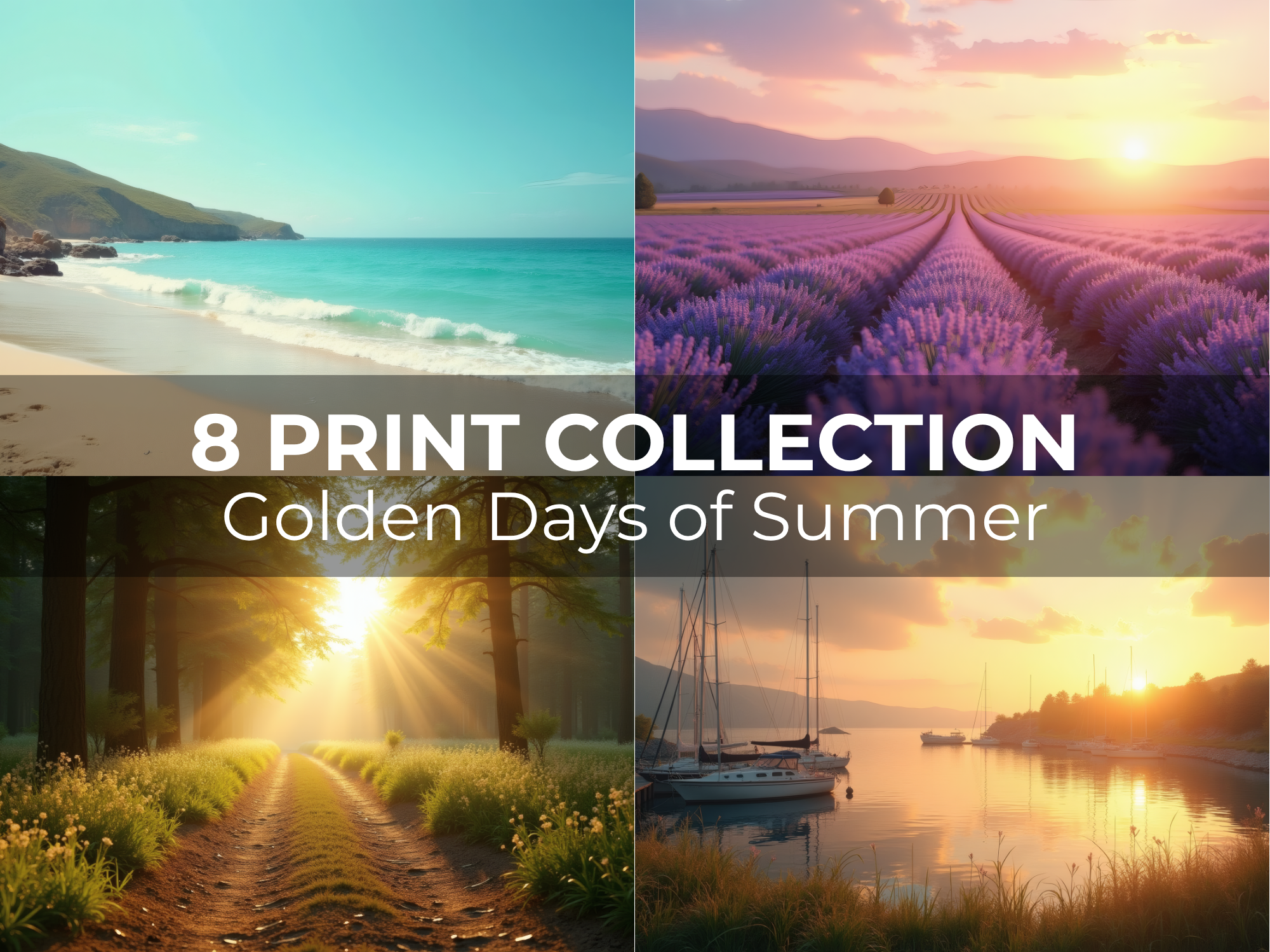 Golden Days of Summer Printable Art Bundle - Image 3