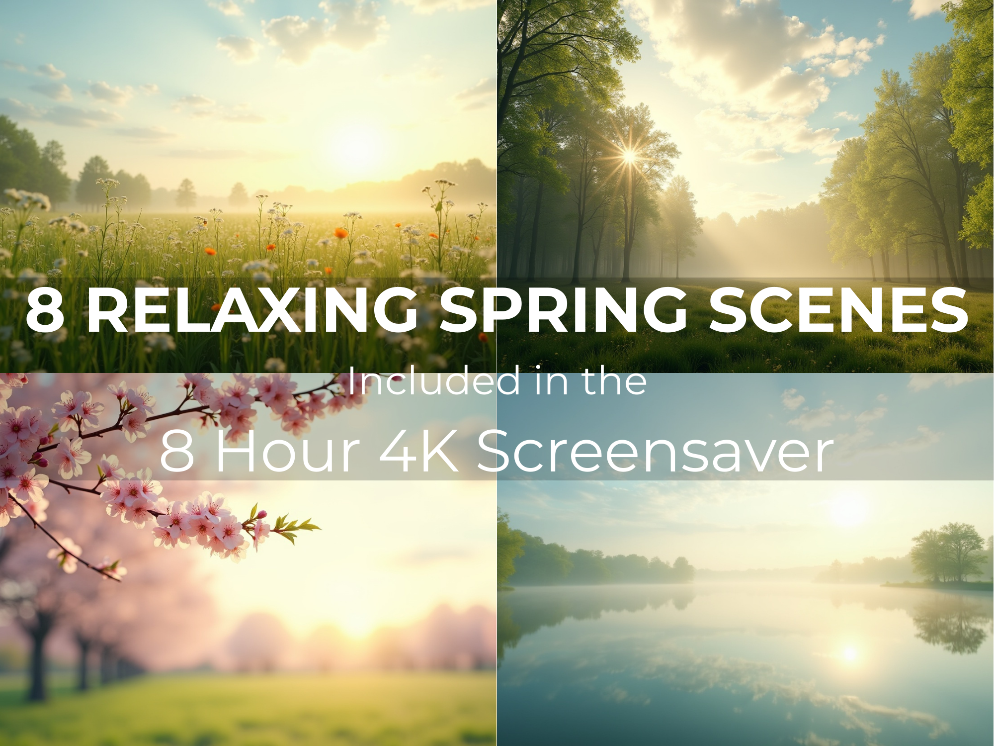 Spring Awakening – 8-Hour 4K Screensaver with Ambient Music - Image 2