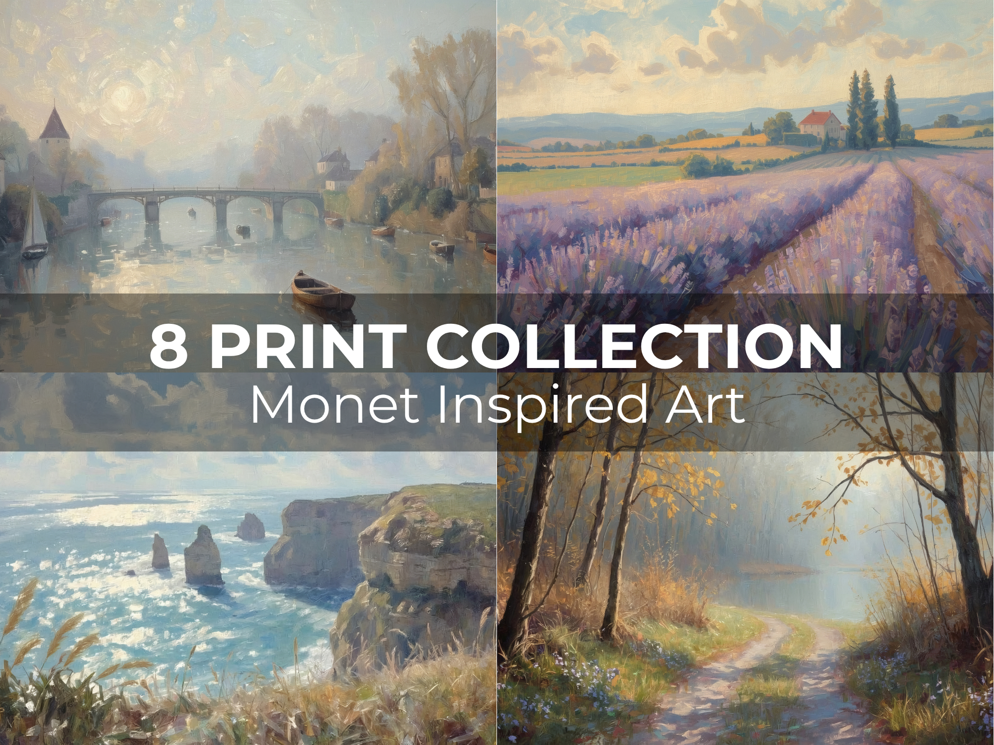 Monet Inspired Printable Art Bundle - Image 2