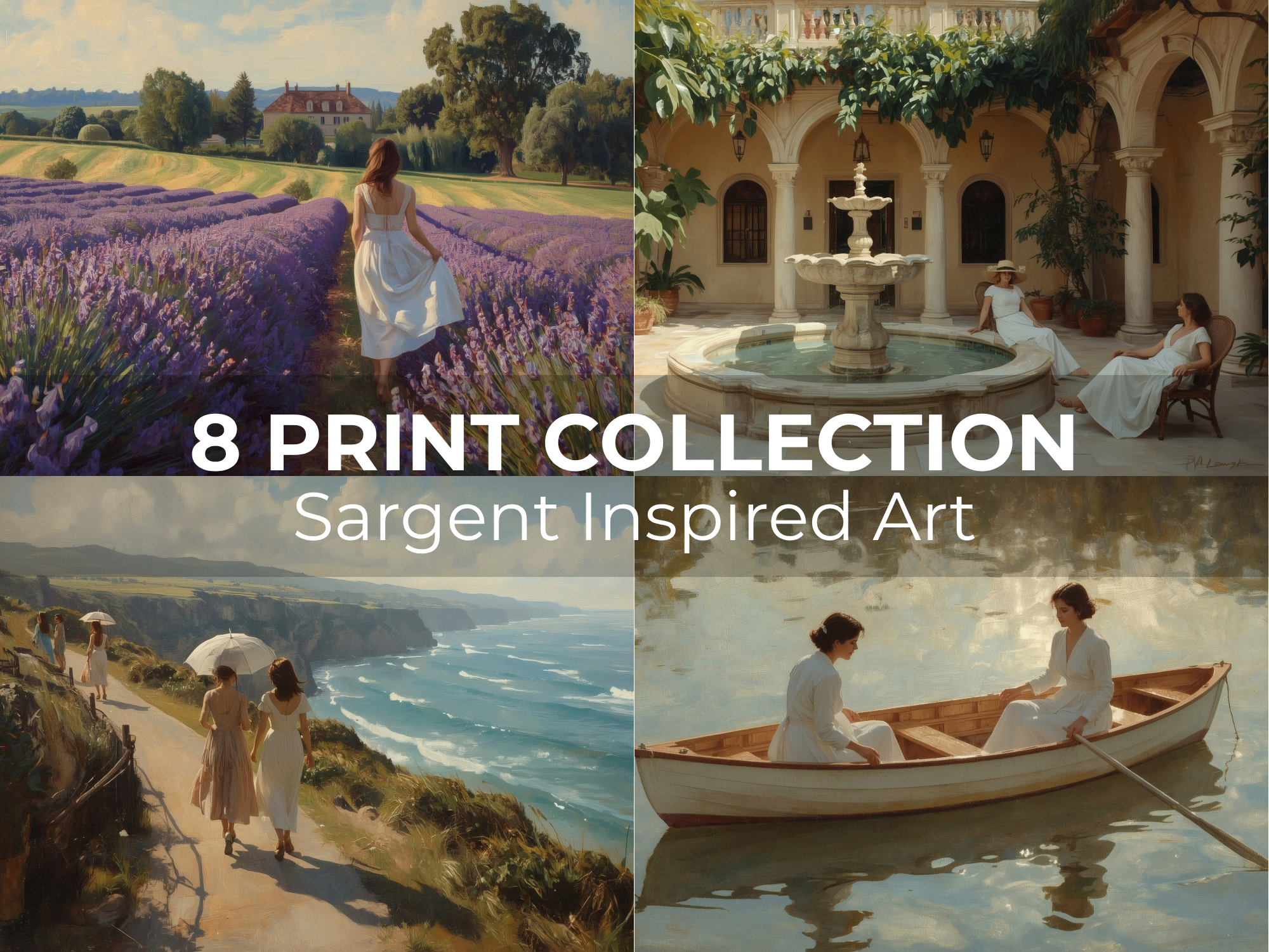 Sargent Inspired Printable Art Bundle - Image 2