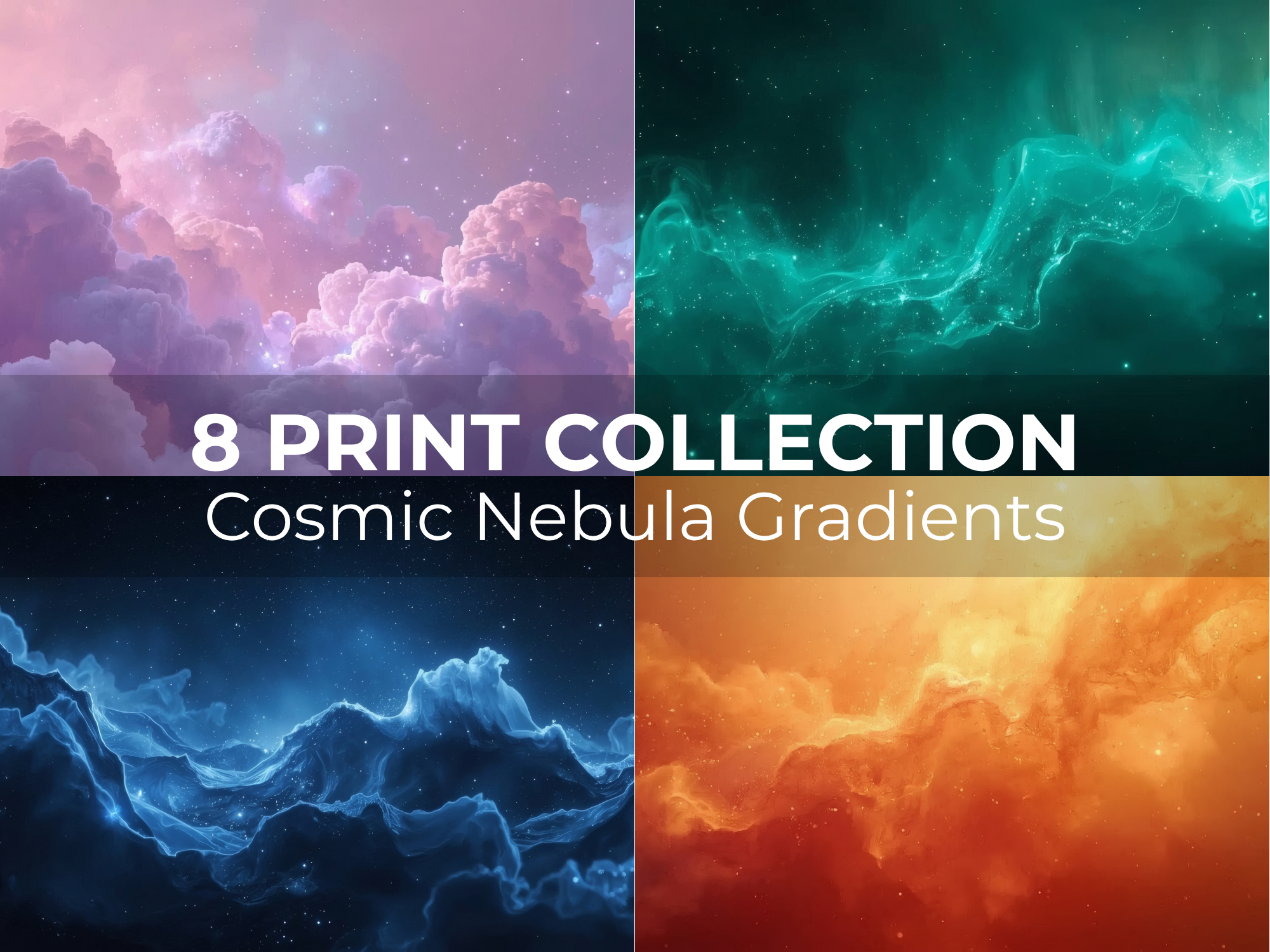 Cosmic Dreams Printable Art Bundle - Image 3