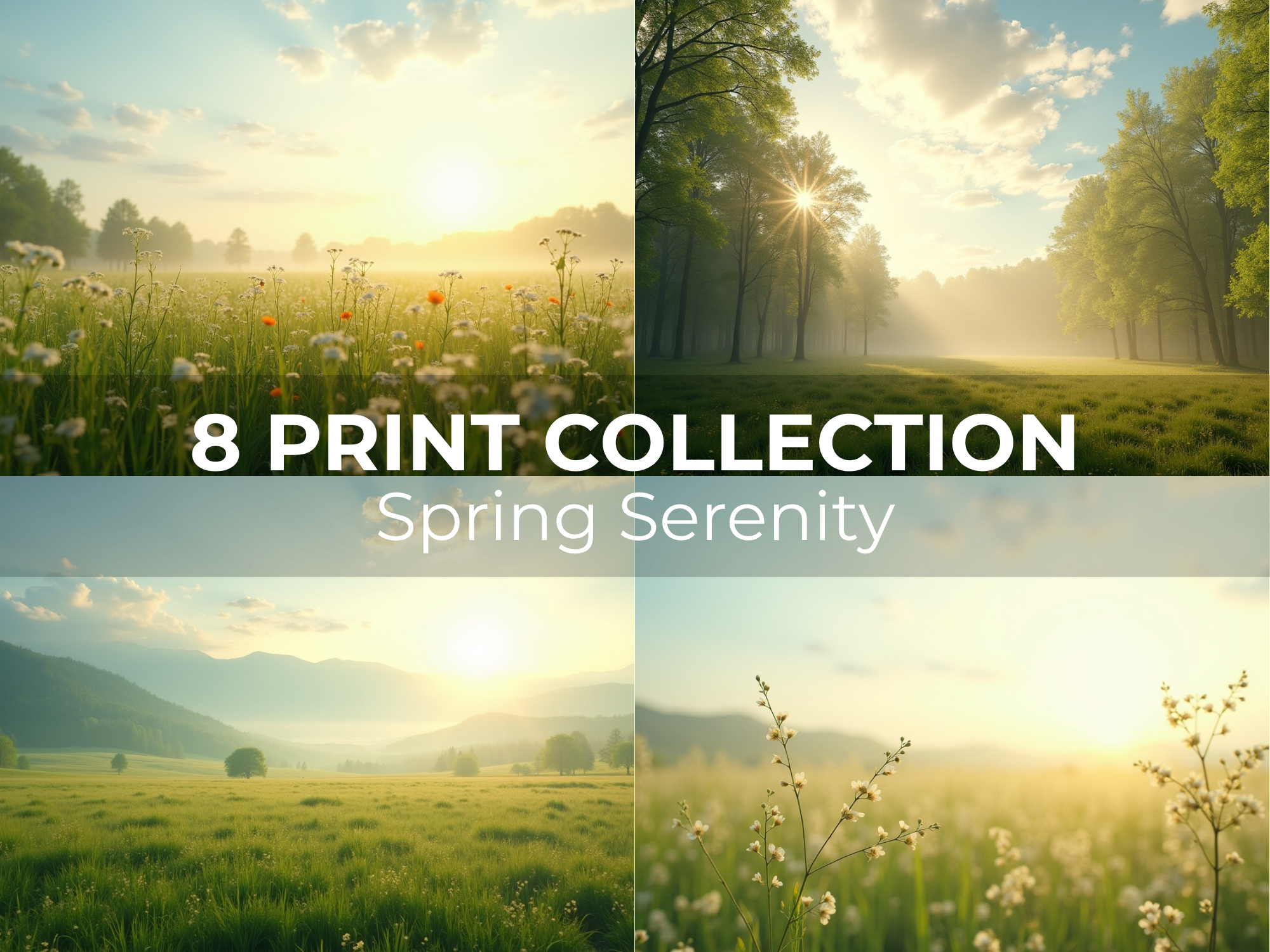 Spring Serenity Printable Art Bundle - Image 3