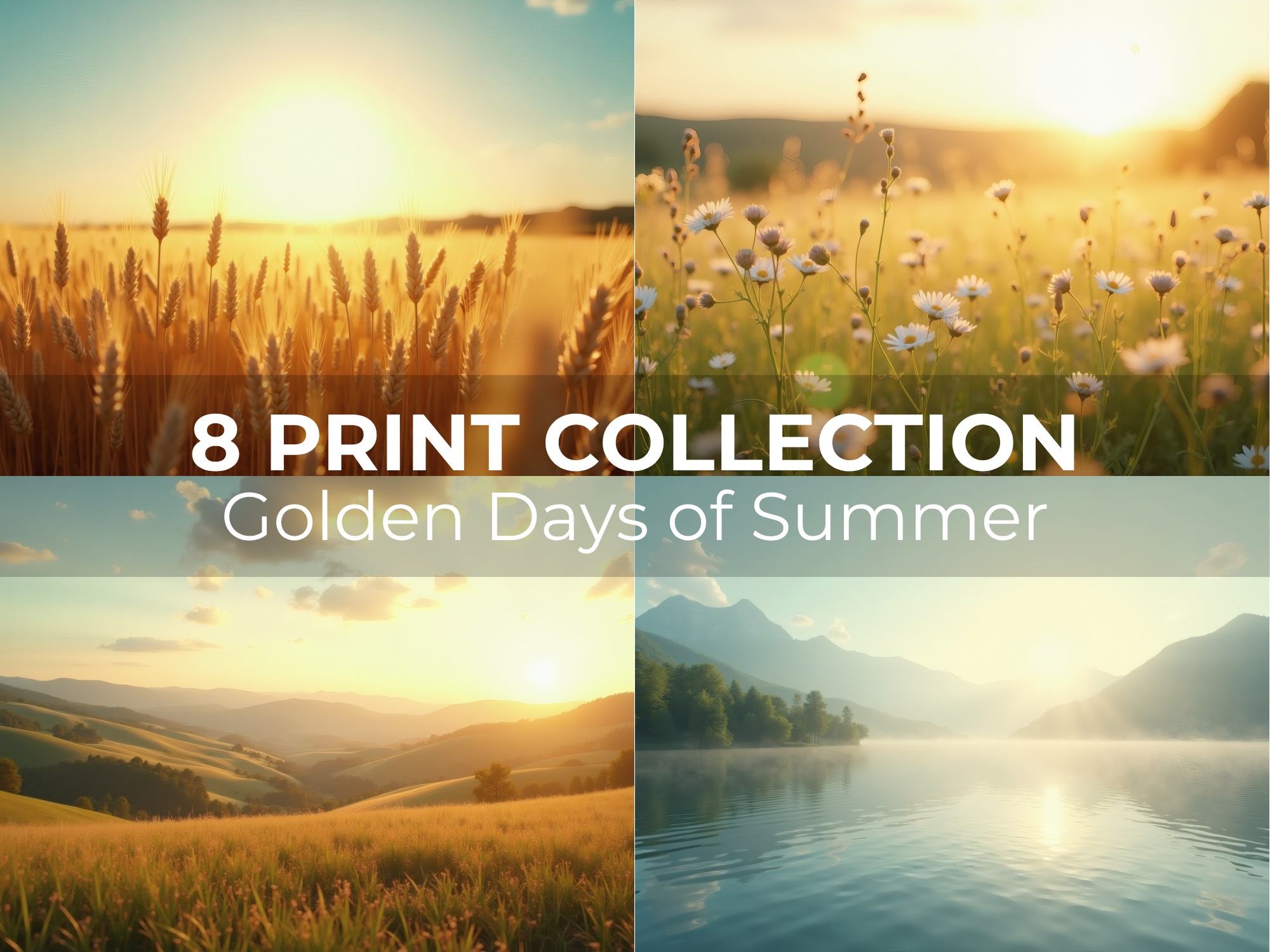 Golden Days of Summer Printable Art Bundle - Image 2