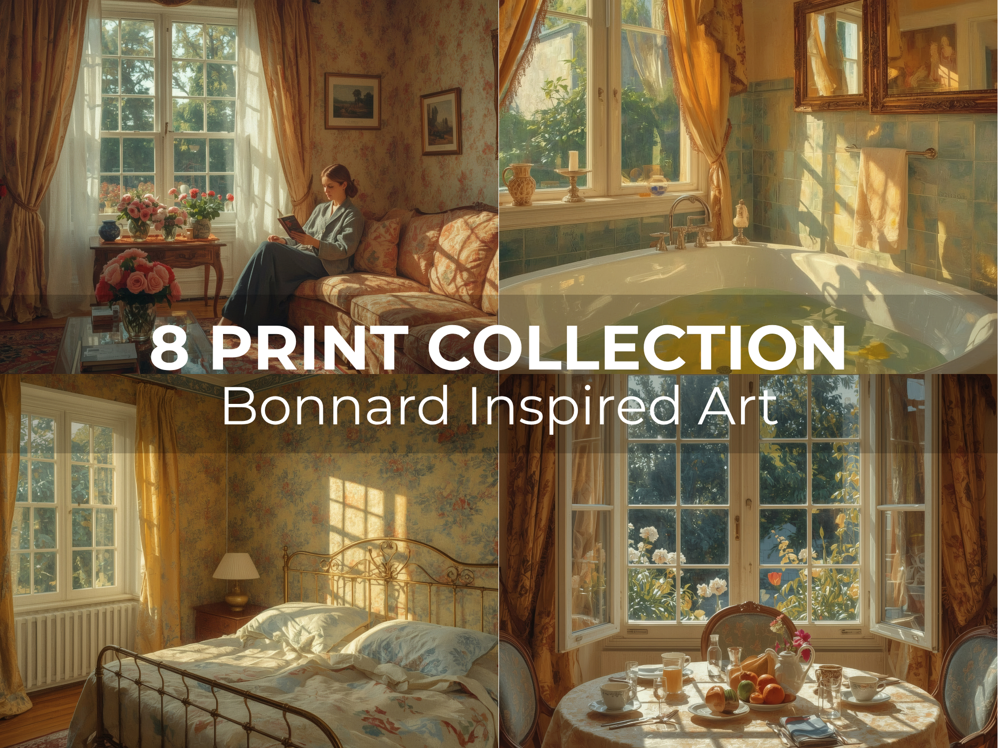 Bonnard Inspired Printable Art Bundle - Image 2