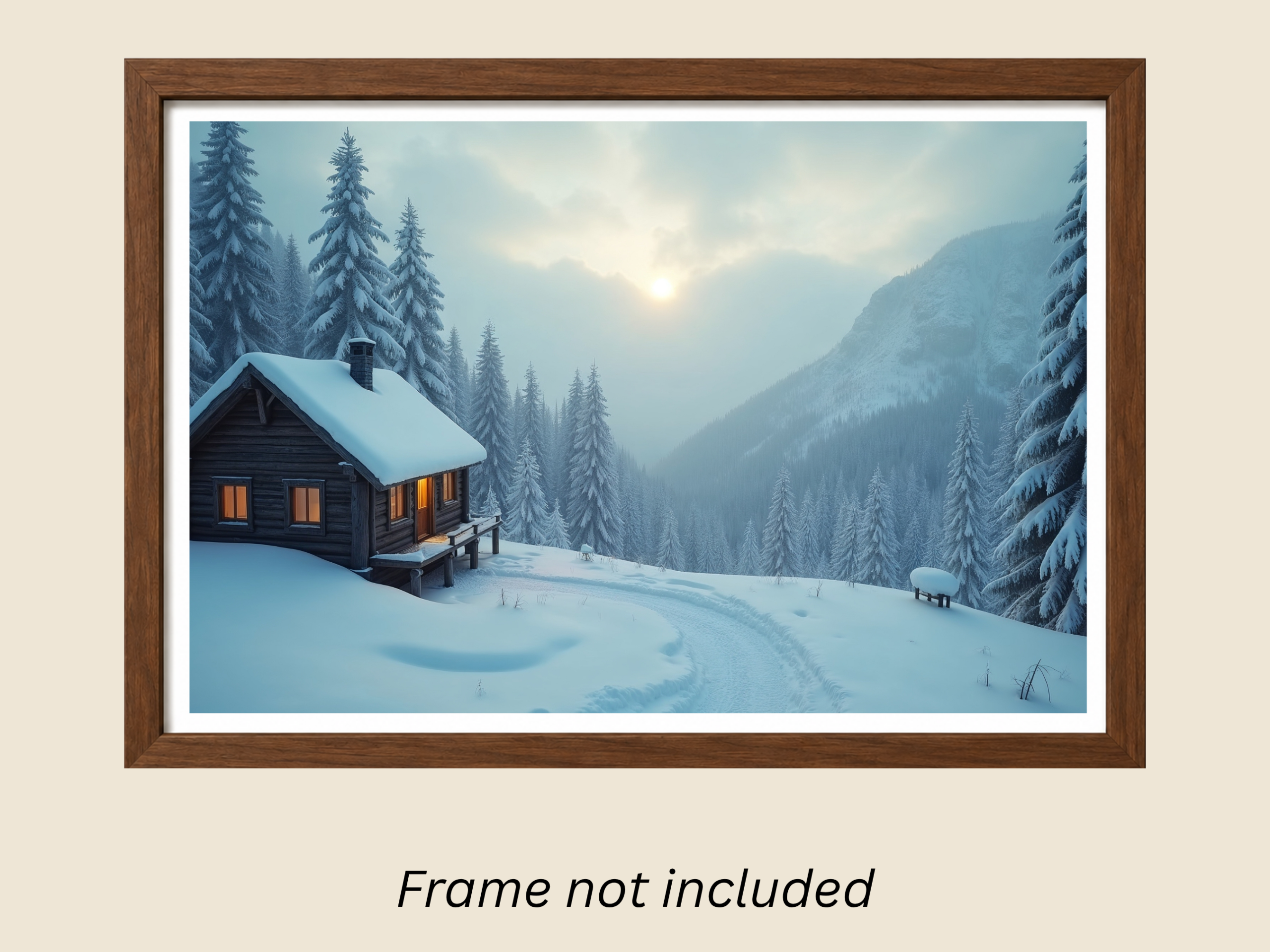 Winter's Quiet Journey Printable Art Bundle - Image 4