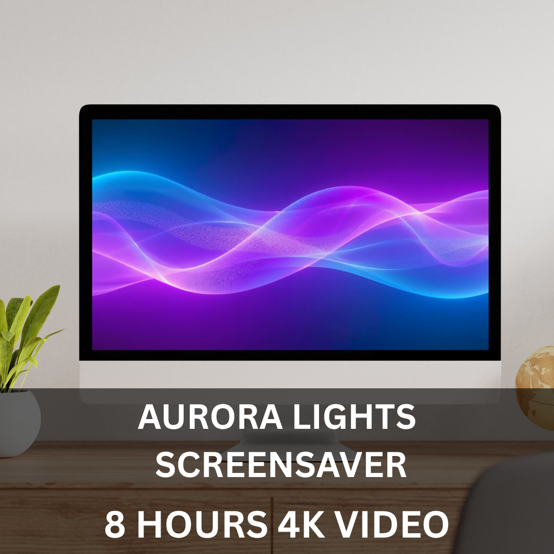 Aurora Lights 8-Hour 4K Screensaver | Relaxing Celestial Ambient Visuals - Image 4