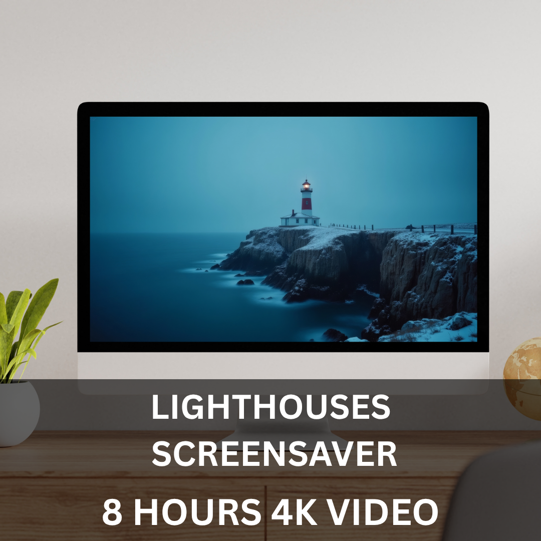 Lighthouse Horizons – 8-Hour 4K Coastal Screensaver - Image 4