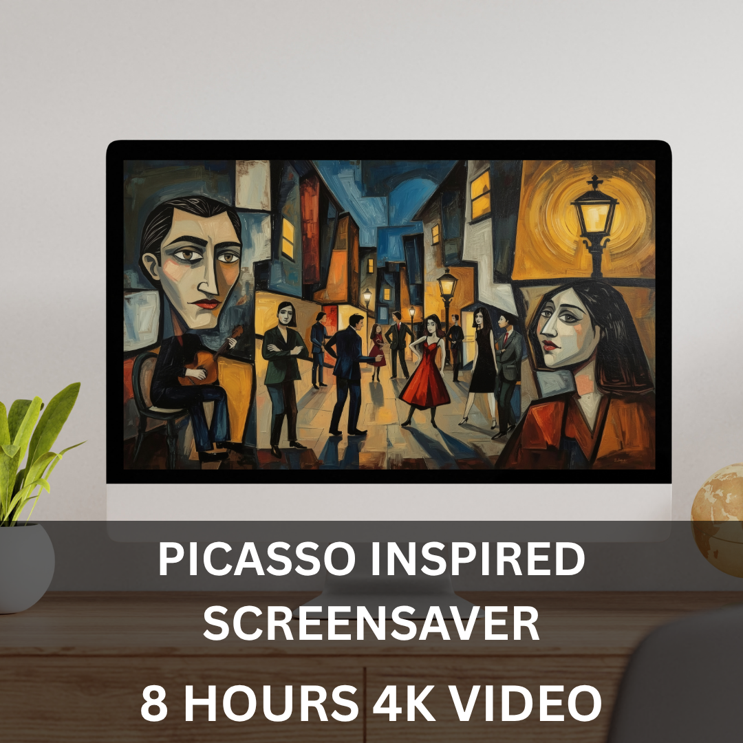 Picasso Inspired 4K Screensaver | 8 Hour Ambient Art & Music Experience (Copy) - Image 4