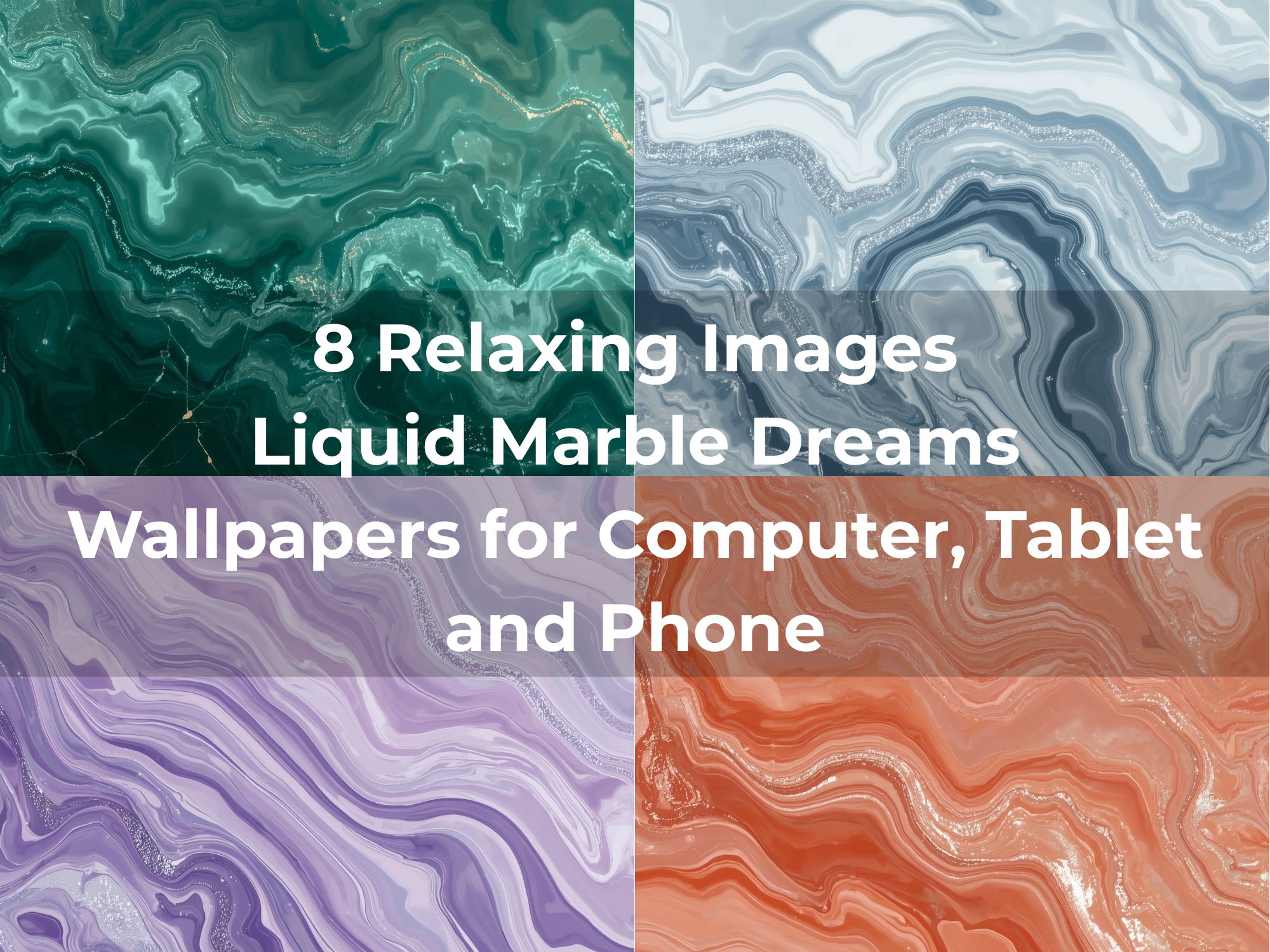 Luxury Liquid Marble Wallpaper Collection - Image 2