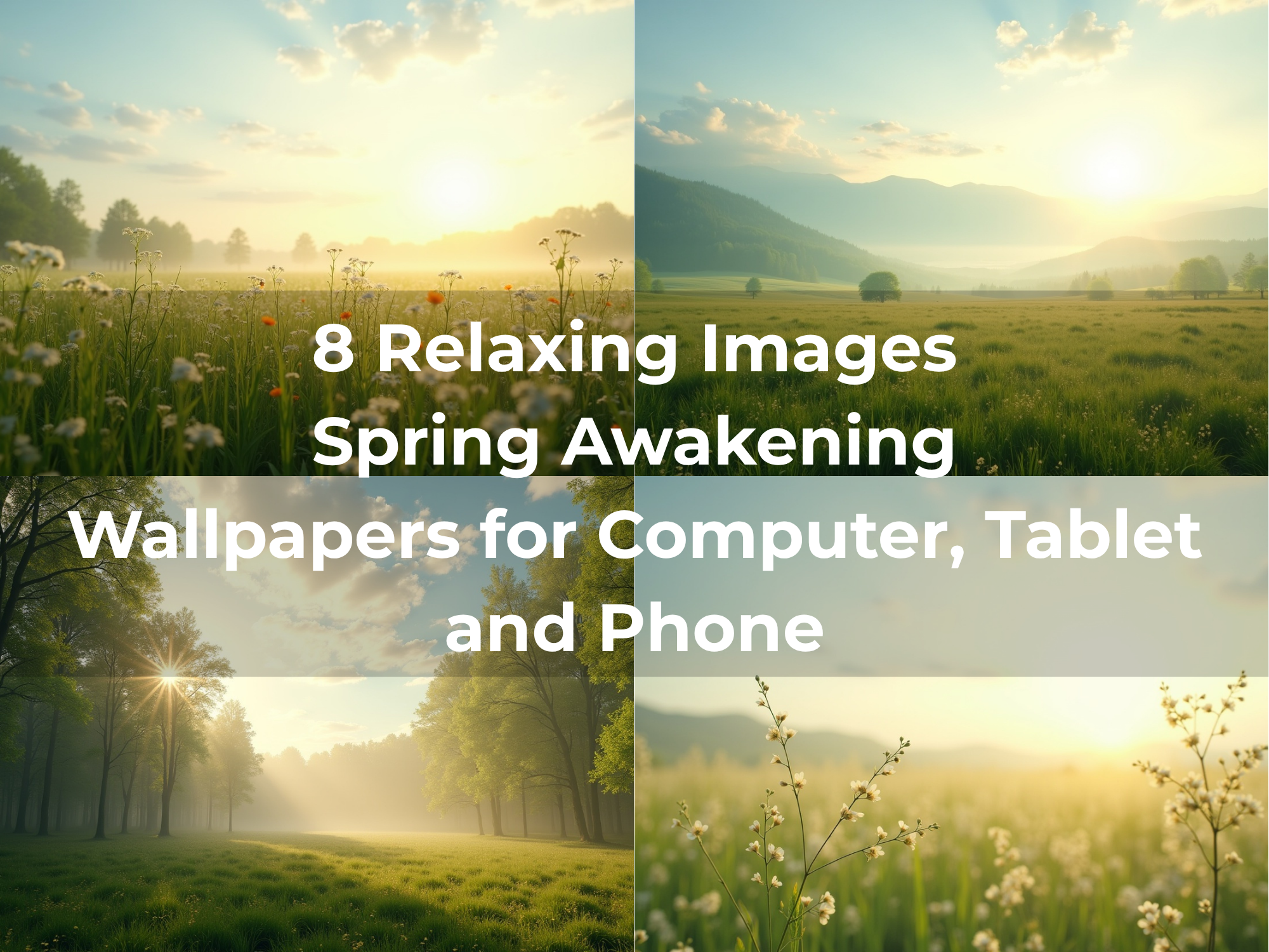 Spring Awakening Digital Wallpaper Bundle - Image 3