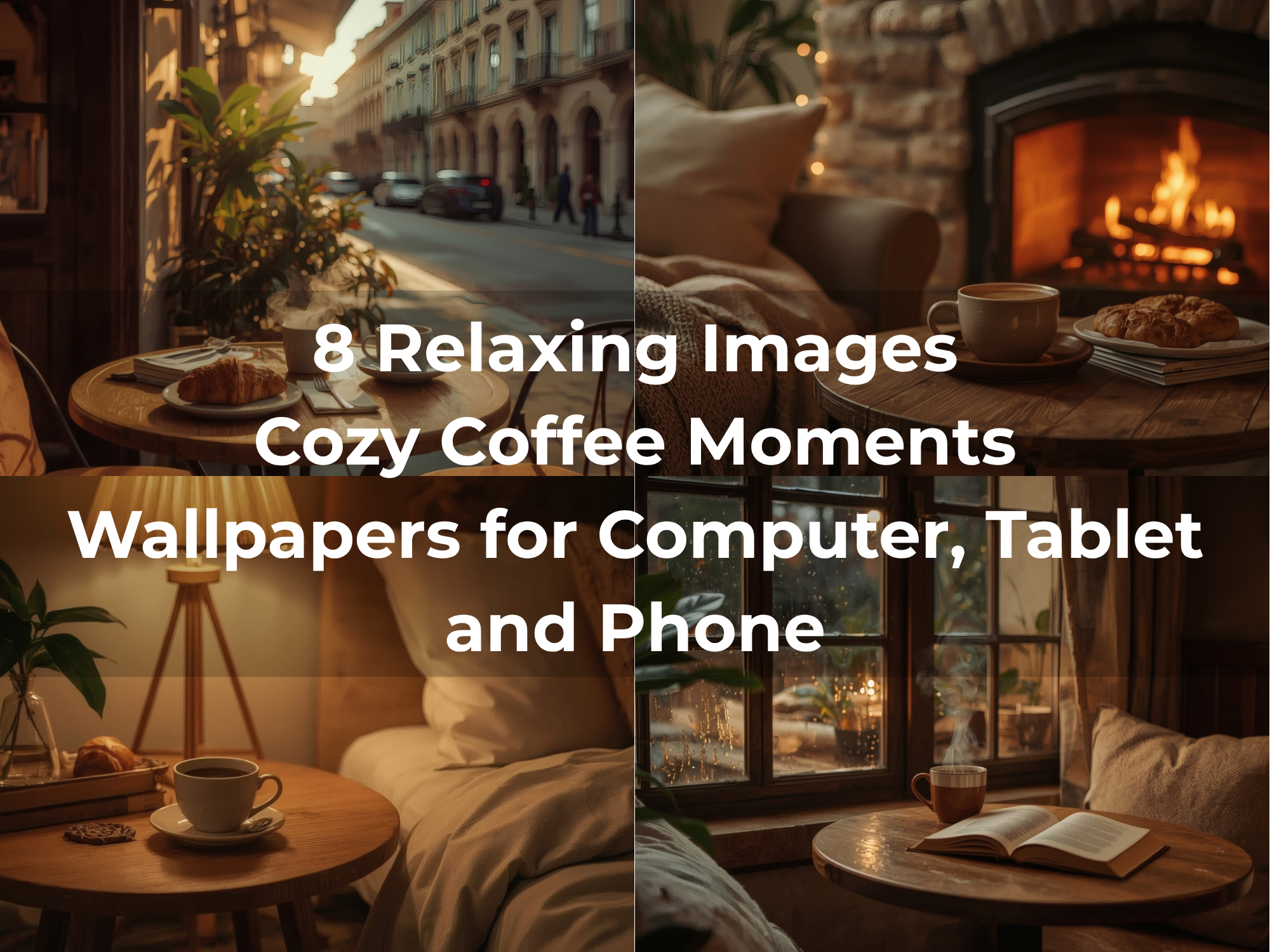 Cozy Coffee Moments Wallpaper Collection | Desktop, Tablet & Mobile - Image 7
