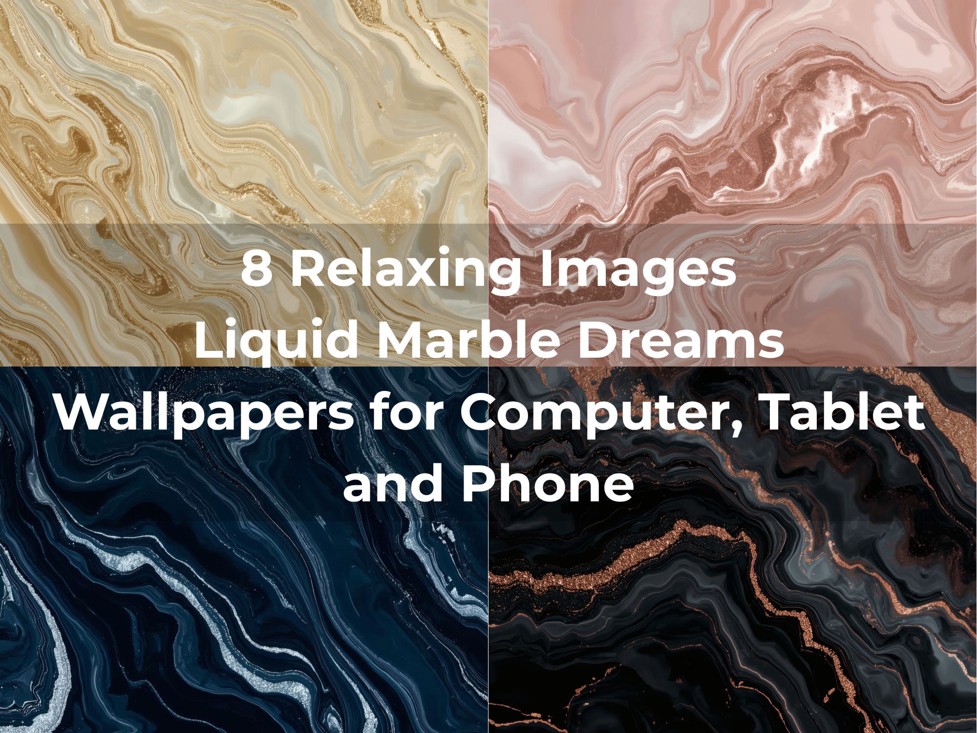 Luxury Liquid Marble Wallpaper Collection - Image 3