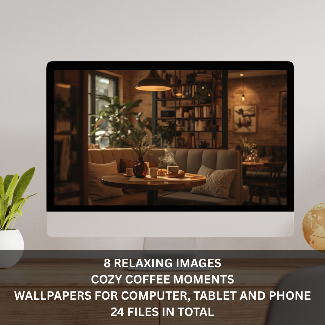 Cozy Coffee Moments Wallpaper Collection | Desktop, Tablet & Mobile - Image 6