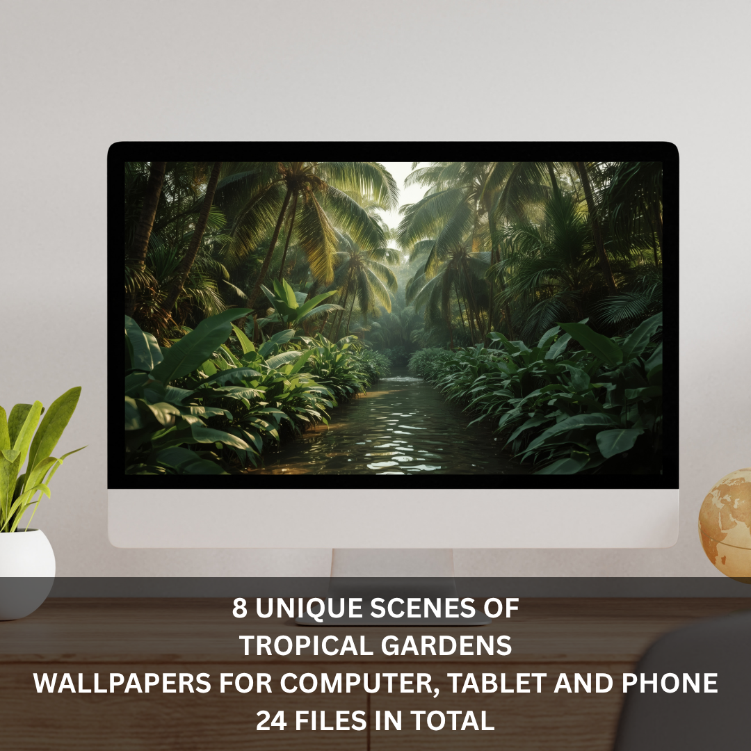 Tropical Gardens Wallpaper Collection – Desktop, Tablet & Mobile - Image 4