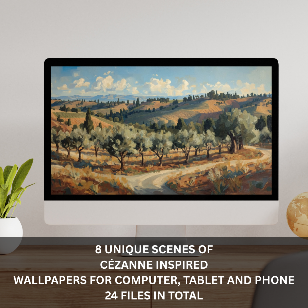 Cézanne Inspired Wallpapers for Desktop, Tablet & Mobile - Image 4