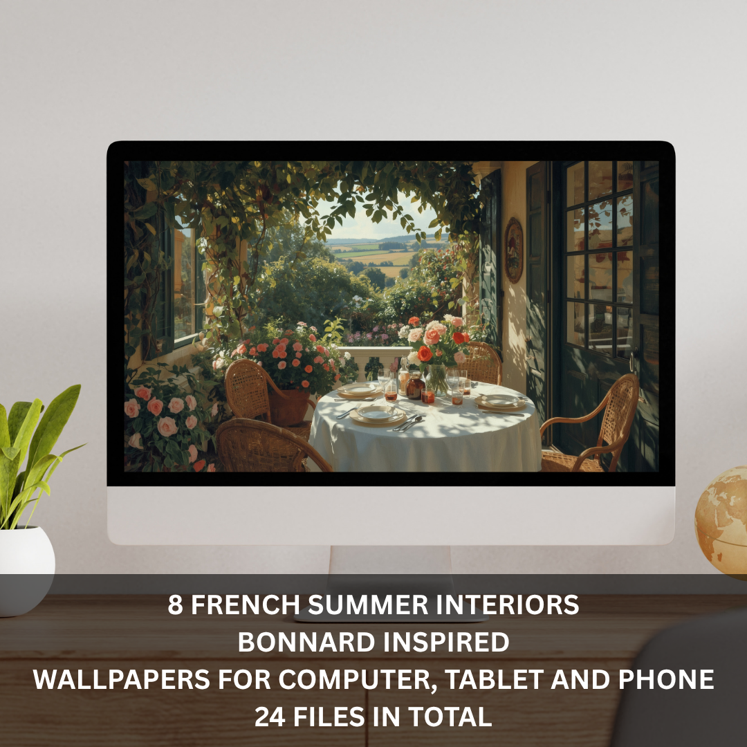 French Summer Interiors Wallpaper Collection - Image 2