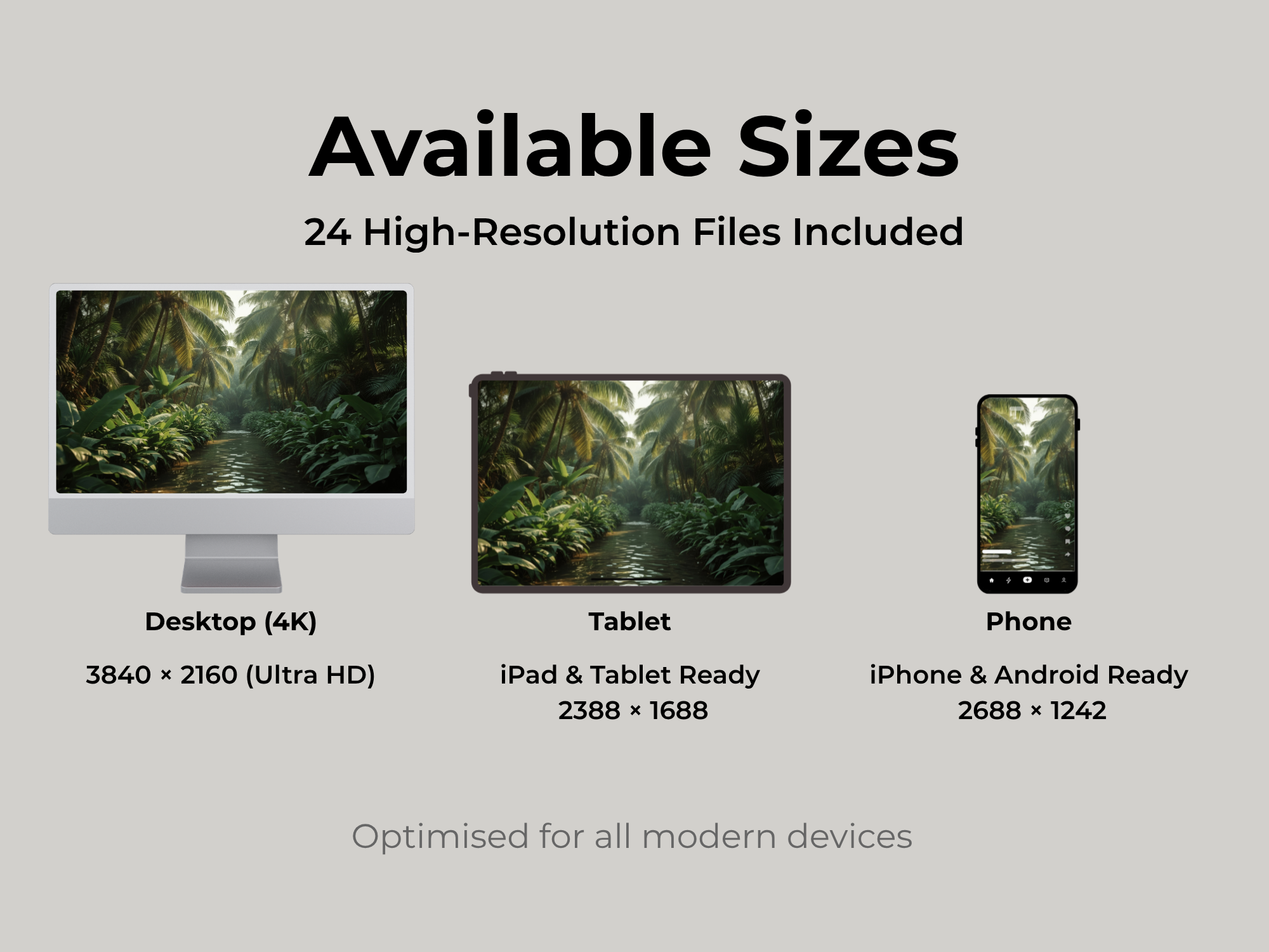 Tropical Gardens Wallpaper Collection – Desktop, Tablet & Mobile - Image 5