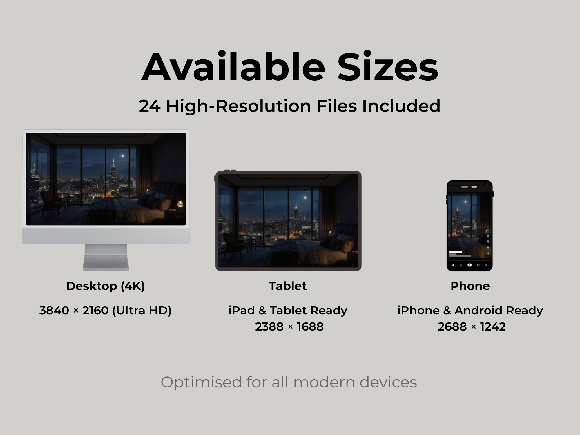 Night Calm Wallpapers collection featuring moonlit landscapes, forest paths, mountain lakes and tranquil night scenes for desktop tablet and mobile