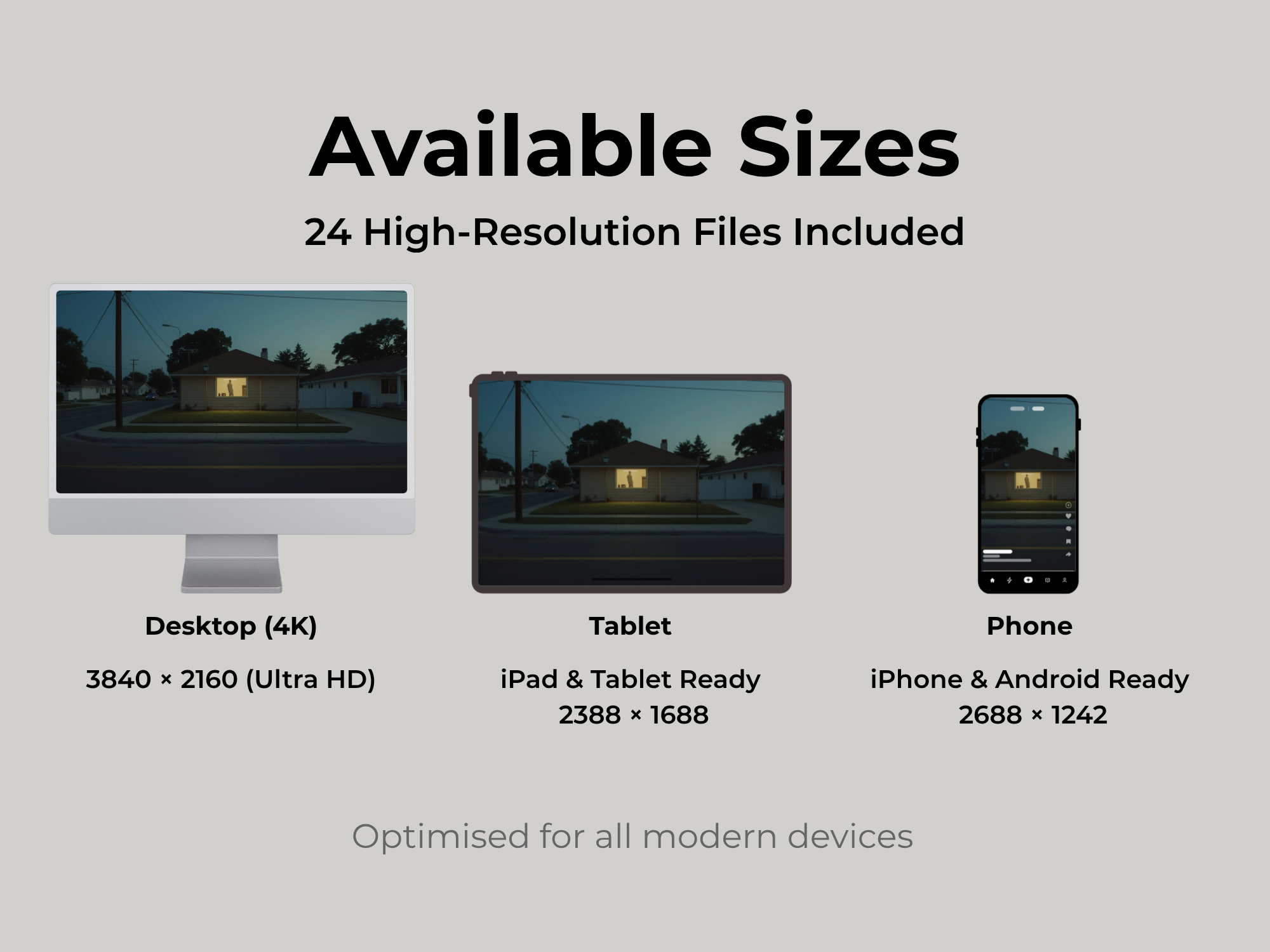Edward Hopper Inspired Wallpapers | Desktop, Tablet & Mobile Collection - Image 5