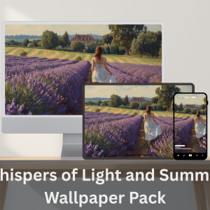Whispers of Light and Summer wallpapers for desktop tablet and mobile featuring elegant summer landscapes and tranquil artistic scenes