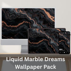 Luxury Liquid Marble Wallpaper Collection featuring premium abstract marble wallpapers for desktop, tablet and mobile devices.