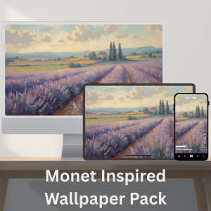 Monet Inspired Wallpapers Collection