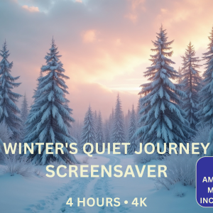 Experience the Beauty of a Winter 4K Screensaver