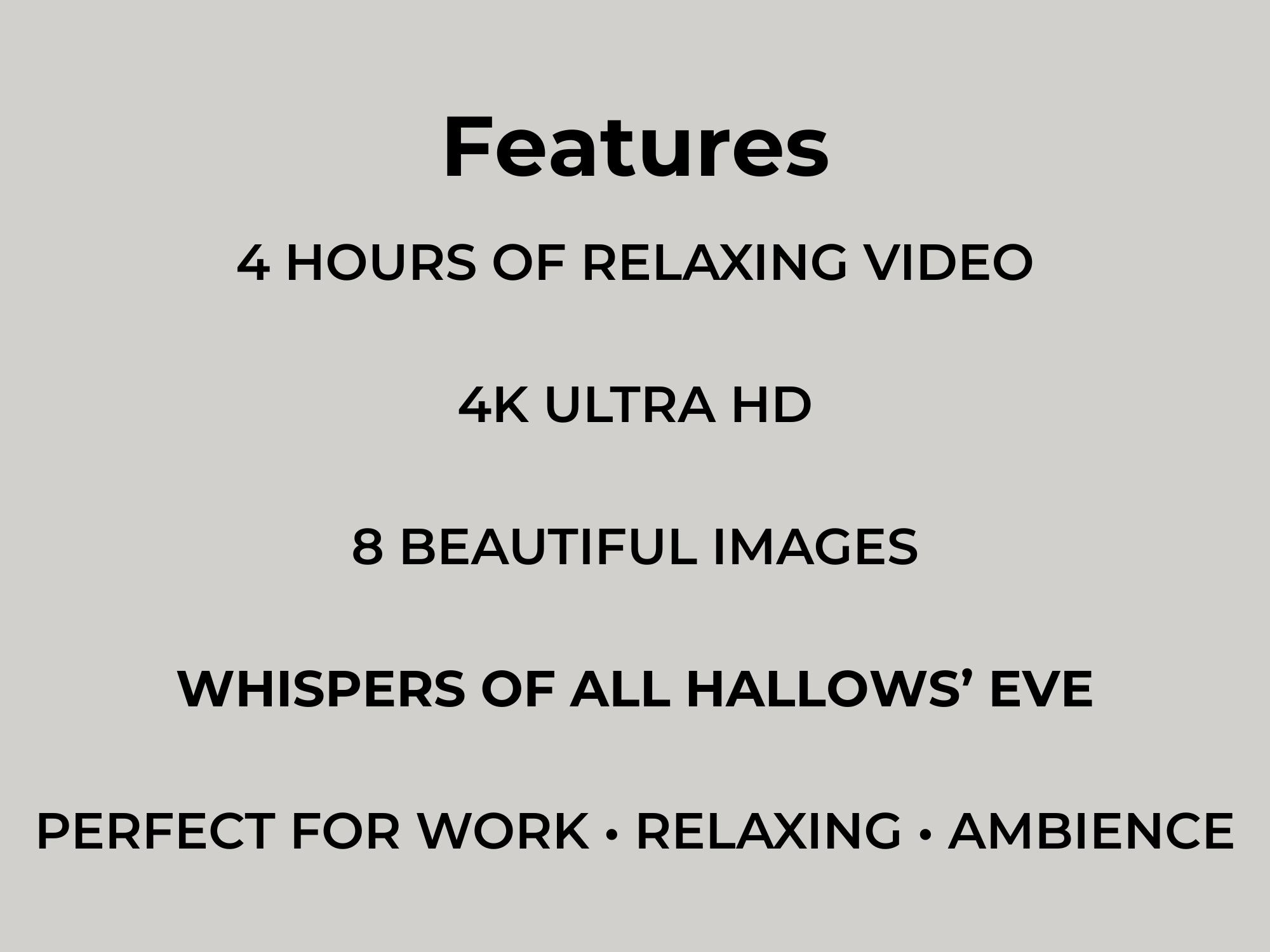 Whispers of All Hallows’ Eve 4-Hour 4K Screensaver with Ambient Music - Image 6