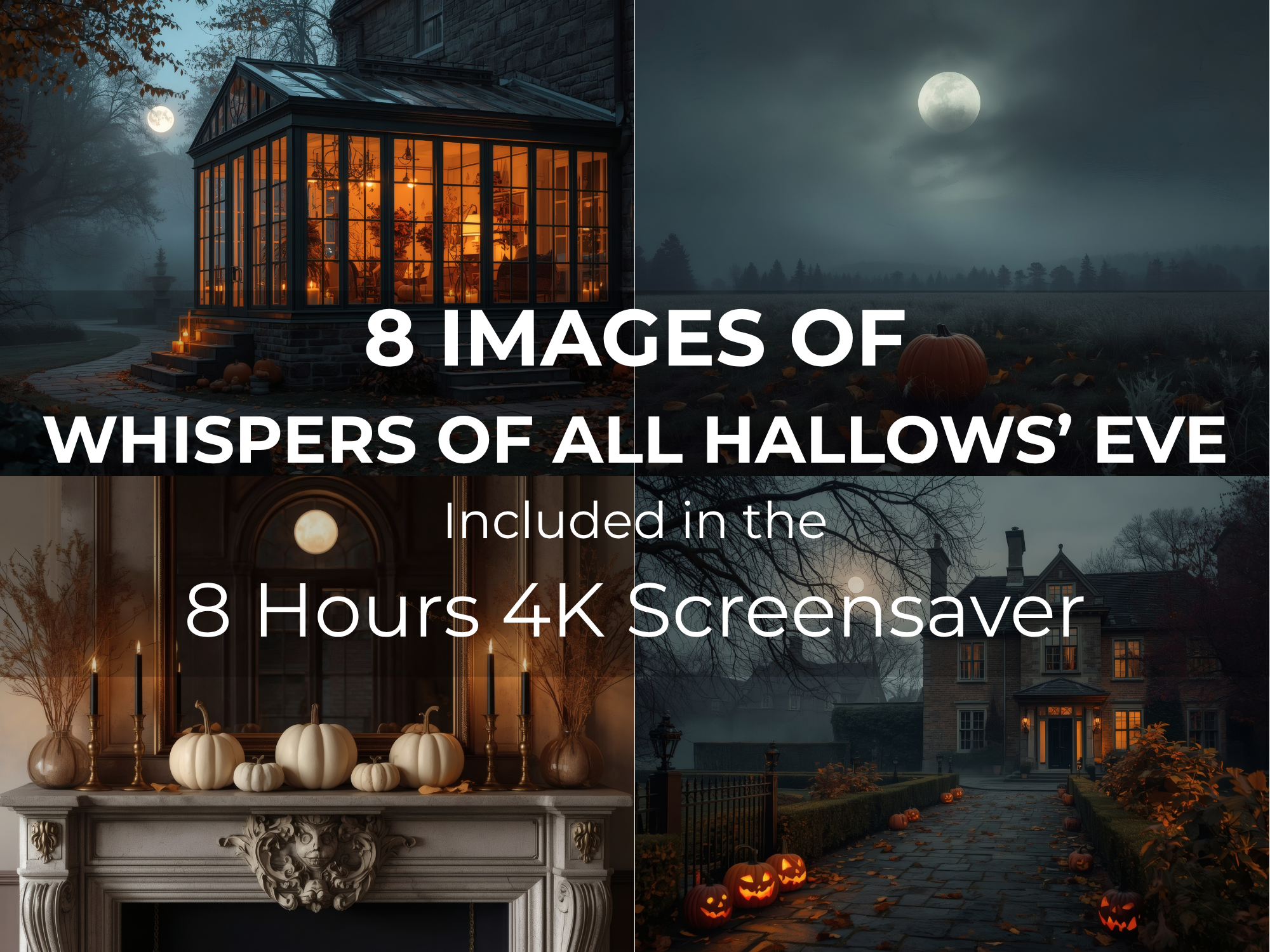 Whispers of All Hallows’ Eve 8-Hour 4K Screensaver with Ambient Music - Image 2